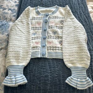 Button Up Cardigan Sweater